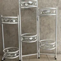 پایه گلدان فلزی