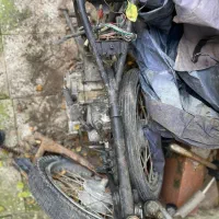 انجین و شاسی کاوازاکی شکاری چهار زمانه ۱۵۰|موتورسیکلت|رشت, پیرسرا|دیوار