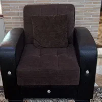 مبل چرمی و میز عسلی|مبلمان خانگی و میز عسلی|رشت, امین الضرب|دیوار