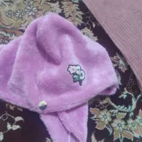 کلاه تدی بعد حمام طرح هندی