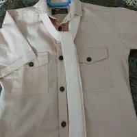 پیرهن کروات گل‌بهی متناسب ۹ تا ۱۱ سال