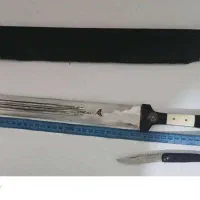 چاقوی بزرگ قدیمی|کلکسیون اشیاء عتیقه|سهند, |دیوار