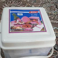 ظروف مسافرتی۵۰ پارچه|ظروف نگهدارنده، پلاستیکی، یک‌بارمصرف|بروجرد, |دیوار