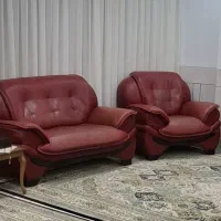 مبل راحتی چرم 7 نفره