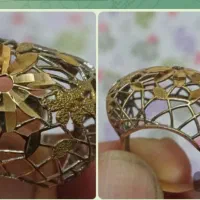 فروش فوری انگشتر  طلاوزن حدود ۵/۵ گرم