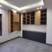 کابینت کمد دیواری دکور تی وی طراحی واجرا|جاکفشی، کمد، دراور|قم, بنیاد|دیوار