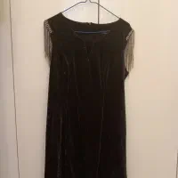 پیراهن مجلسی کوتاه لمه