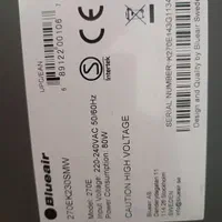 دستگاه تصفیه هوا blueair 270E|پنکه و تصفیه‌کنندهٔ هوا|تهران, دریان‌نو|دیوار