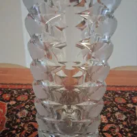 گلدان کریستال خوش تراش در حد نو