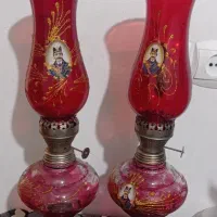 دو عدد چراغ نفتی خرگوش دکوری