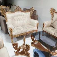 مبل سلطنتی و راحتی|مبلمان خانگی و میز عسلی|کوهدشت, |دیوار