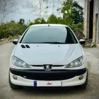 پژو ۲۰۶ سفید مدل ۱۳۹۱ بی نقص