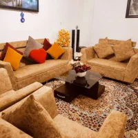 مبل7نفره شیک،مناسب جهیزیه(درحدنو) باعسلی|مبلمان خانگی و میز عسلی|خرم‌آباد, |دیوار