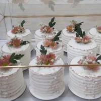کیک تولد وکافه ای