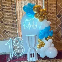 بادکنک آرایی و گل آرایی. افتتاحیه ها