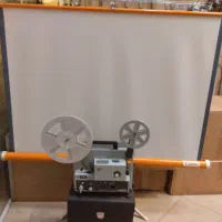 دستگاه آپارات همراه پرده و فیلم نو