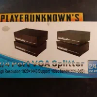 اسپیلیتر vga splitter آداپتور دار ۴ کانال ۲۵۰mHz|قطعات و لوازم جانبی رایانه|تهران, حکیمیه|دیوار