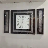ساعت دیواری آینه‌ای سه‌تکه خرید از تولید کننده