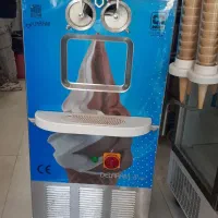 فروش دستگاه بستنی قیفی دل آرام در حد نو