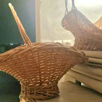 فروش ست ۵ عددی سبد حصیری دستسازه طبیعی وکاربردی|صنایع دستی و سایر لوازم تزئینی|اصفهان, رحیمآباد|دیوار