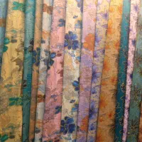 پارچه‌های ابریشمی و پارچه‌های ارگانزا با قیمت مناس|لباس|زاهدان, |دیوار