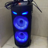 اسپیکر شارژی ۴ اینچ ارتفاع ۴۳ سانت بیس دار نو