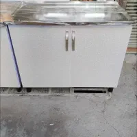 کابینت زیرسینک شیر هود اجاق کابینت فلزی ام دی اف