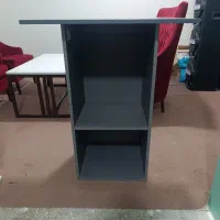 میز MDF طوسی در حد نو، سفارشی و محکم