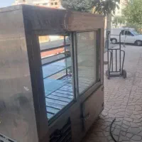 یخچال مکعبی ویترینی ارتفاع بلند تمام استیل|فروشگاه و مغازه|نسیم‌شهر, |دیوار