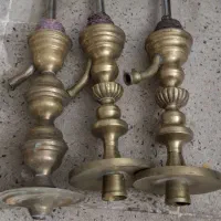 قلیون تنه برنجی