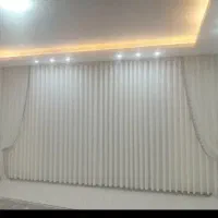 تولیدی پرده های. شاین حریر ساده اتوبانی ژاکات