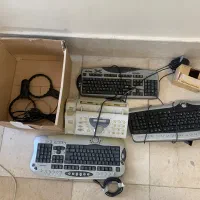 کیبورد و تلفکس و کابل