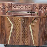 ست میز تی وی و آینه کنسول