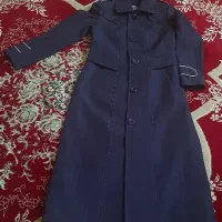 بارانی زنانه سورمه ای شیک و بدون استفاده