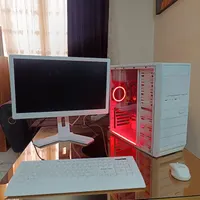 کیس خانگی کامل با مانیتور و موس و کیبورد وایرلس