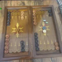 تخته نرد چوب گردو سنندجی