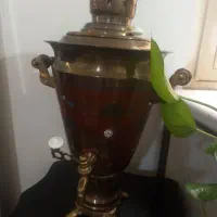 سماور ذغالی برنجی