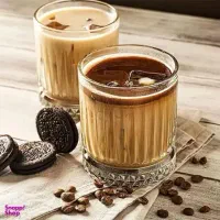 لیوان پاشاباغچه مدل ELYSIA الیسا 520004 لب طلایی