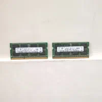 رم لپتاپ سامسونگ 2x4gb دو تا ۴ گیگ