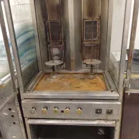 دستگاه کباب ترکی و شاورما تمام استیل