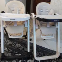 صندلی غذای کودک دو عدد در حد نو