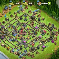 اکانت تان هال ۱۸ کلش آف کلنز +