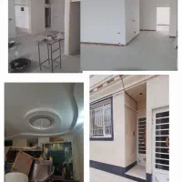 نقاشی ساختمان و دروپنجره