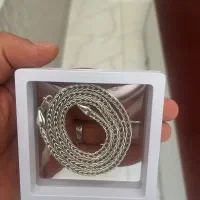 گردنبند نقره نو