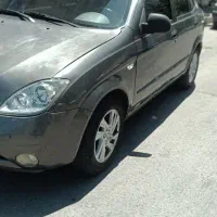تیبا 2 مدل 95 کم کار بدون رنگ شاسی سالم