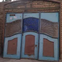 درب حیاط سه تیکه ای