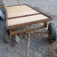 گاری چهار چرخ فرمان دار