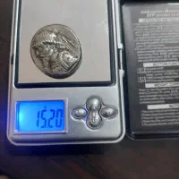 دوتا سکه بااصالت قدمت2500ساله نقره|کلکسیون اشیاء عتیقه|تهران, دستغیب|دیوار