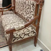 مبل نیم ست چوب|مبلمان خانگی و میز عسلی|اندیشه, اندیشه فاز ۲|دیوار