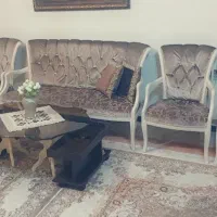 مبلمان ۷ نفره ب همراه میز ناهار خوری|مبلمان خانگی و میز عسلی|تهران, سازمان برنامه جنوبی|دیوار